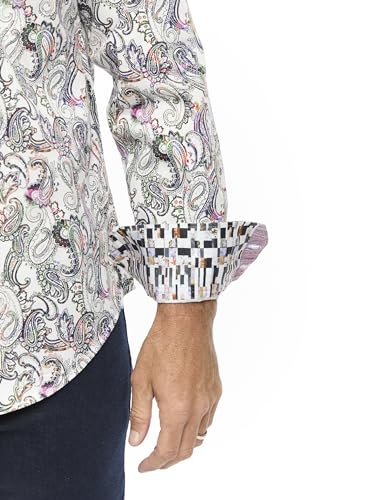 Robert Graham Men's Shefman Long Sleeve Woven Shirt3