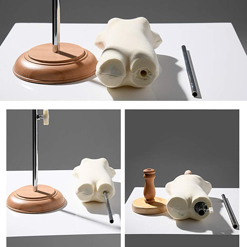 Tailor Mannequin Female Small Tailor Dummy Doll Dress Form Display Mannequin Dressmakers Manikins Adjustable Height Decoration Dollhouse Accessories Tailor Dummy Adjustable (Size : 14) (6)