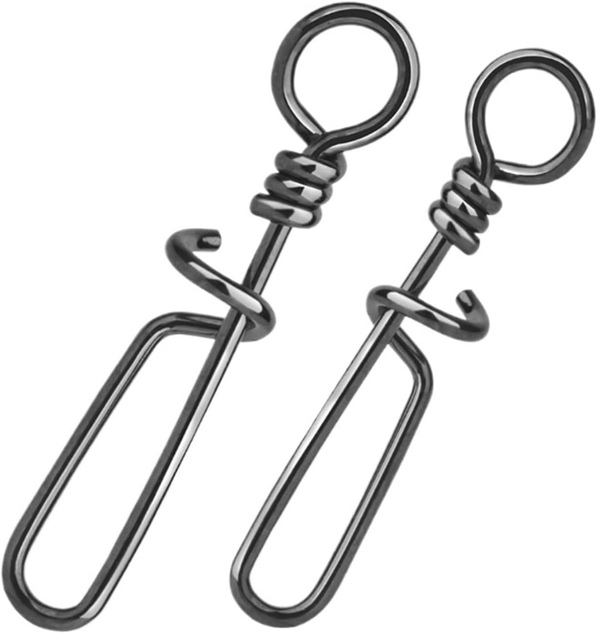 50~200Pcs Stainless Steel Quick Change Lure Clip for Bass Lures Catfish Rig Freshwater