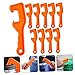 Milisten 10pcs Reusable Paint Bucket Lid Openers Opening Tool for Gallon Buckets Paint Barrels and Containers Design for Efficient Lid Removal