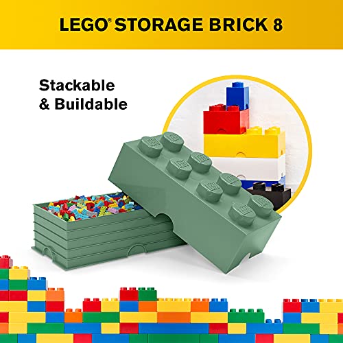 Room Copenhagen 8 LEGO Brick Box, Sand Green - Thumbnail 6