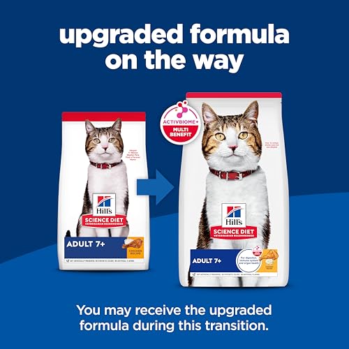 Hill's Science Diet Senior 7+ Dry Cat Food, Chicken Recipe, 16 lb Bag - Image 3