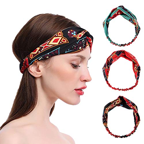 Sethain Vintage Fascia per capelli Criss Cross a