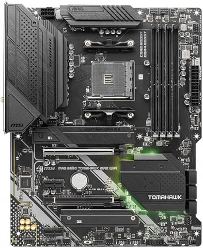 Image of Micro Center AMD 5800XT Processor with MSI MAG B550 Tomahawk Motherboard | CPU Motherboard Combo, AM4, DDR4, PCIe 4.0, M.2, USB 3.2 Gen 2 Type C, Wi-Fi 6E, ATX Gaming Motherboard