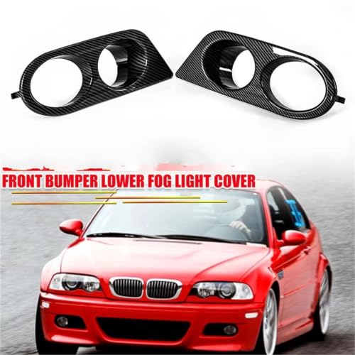 Rejillas de luz antiniebla para E46 M3 Coupe 2001-2006 y biseles con conducto de aire 3