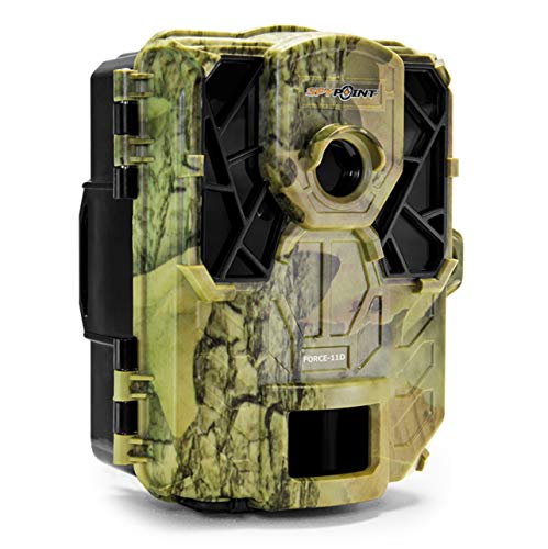 SPYPOINT FORCE-11D Ultra Compact Trail Camera 11MP HD Video w/ High Power LEDs, Blur Reduction & Infrared Boost Technology, 2