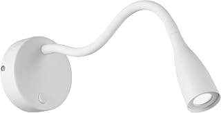 EGLO LED Wandlampe Olivandino, Schwanenhals Leselampe zur Wandmontage
