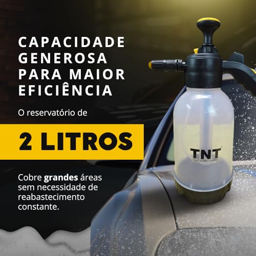 TNT Snowfoam Manual Pulverizador Espuma em Neve 2 Litros 3 em 1