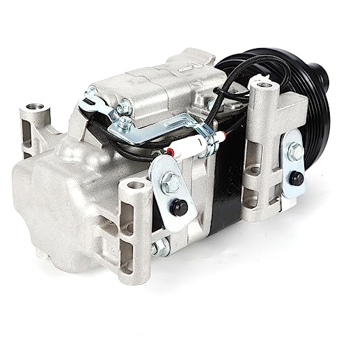 HIFMGHE A/C Compressor for Mazda 3 2004-2009 2.0L 2.3L/ 2009 SPORT 2.0L, Air Conditioning Compressor with Clutch for Mazda 5 2006-2010 2.3L, AC Compressor Replace OEM Number CO 10759C, 57463