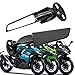 Modified Motorcycle Rearview Mirror,1 Pair Adjustable Rotating Side Mirrors,Wide Viewing Angle Wing Rearview Mirrors for Ninja 300 400 650 ZX6R CBR1000RR