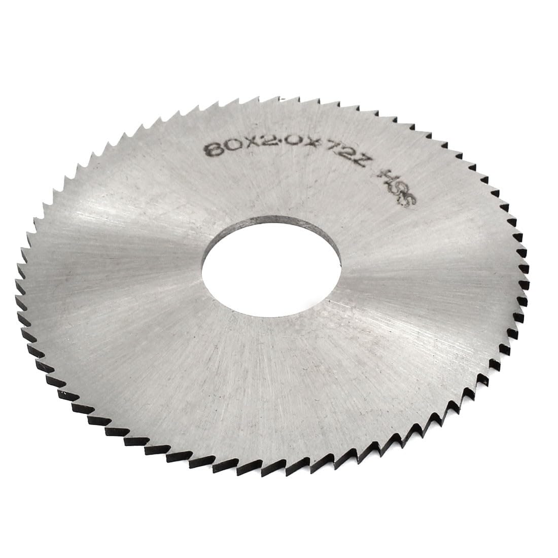 #US 80mm OD 2mm Thickness 72 Teeth Circular Machinist Milling Cutter Slitting Saw