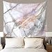 TSDA Marble Tapestry Wall Hanging Gray and Pink Unique Marble Pattern Design Tapestry Decor for Living Room Bedroom Dorm