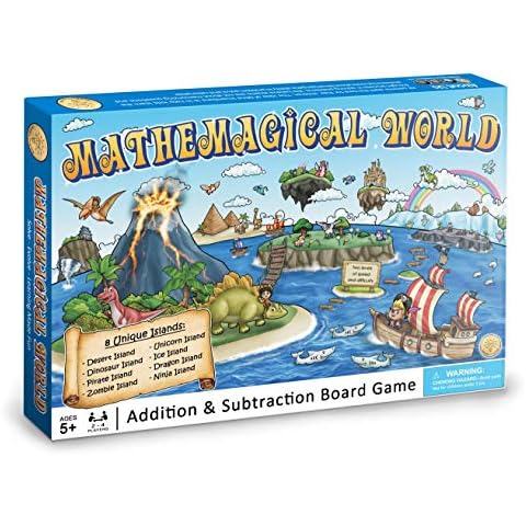 Mathemagical World Addition & Subtraction Board Game Cover