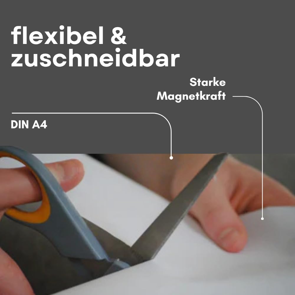 Strong Magnets Magnetfolie DIN A4, 20 Stück, 0,6 mm