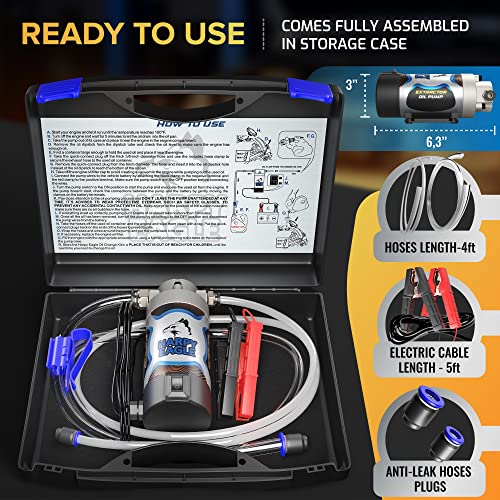 Harpy Eagle HE-001 Electric Oil Change Extractor Pump 12/24V 100W thumb #1