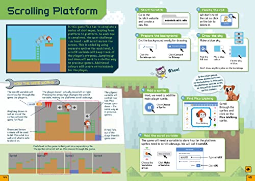 Coding with Scratch - Create Awesome Platform Games: The QuestKids do Coding (The QuestKids - In Easy Steps)