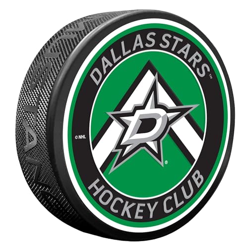 Sports Decor Dallas Stars Puck - Chevron Banner