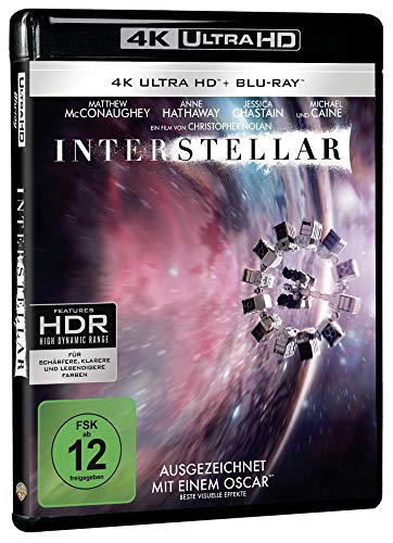 Interstellar – 4K Blu-ray (UHD + Blu-ray Disc)
