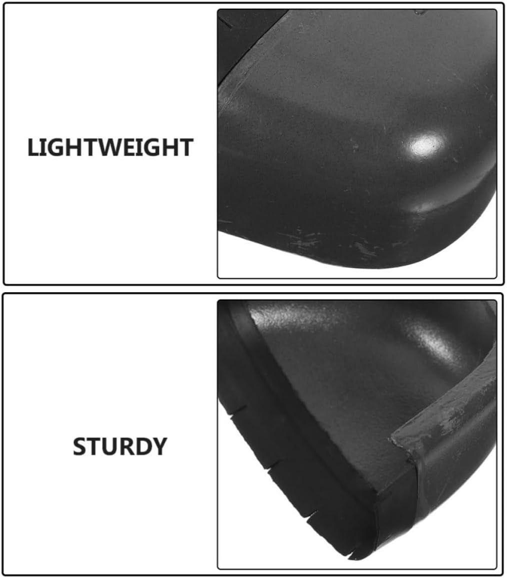 Generic 2 Pairs Safety Shoe Toe Guards for Men and Women, Plastic and Rubber Toe Caps to Prevent Smashing and Puncture, Comfortable Protection for Work Environments