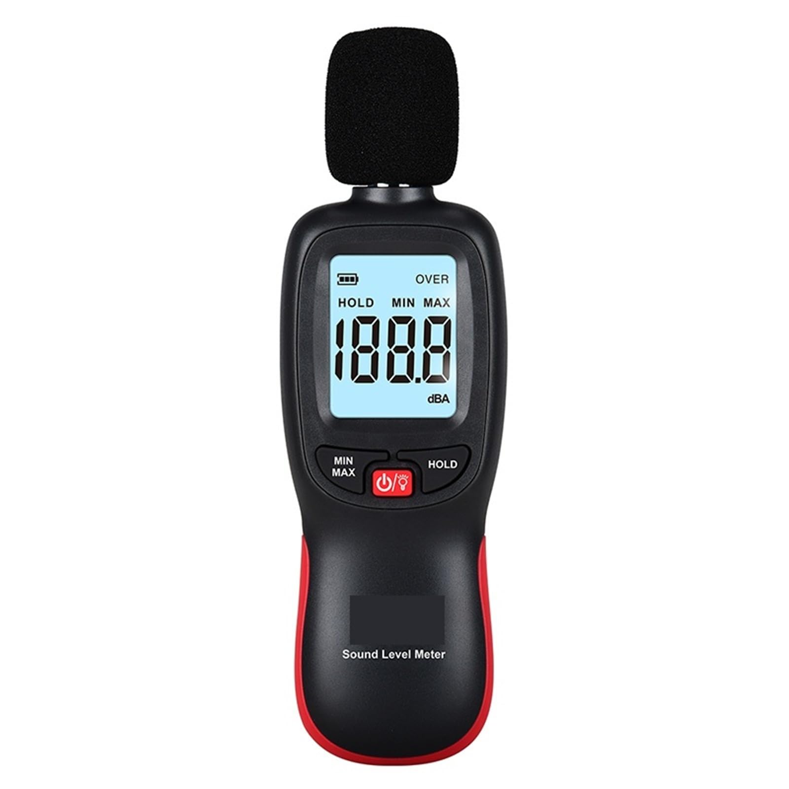 Edede One Color Decibel Meter, 30~130Dba Mini Digital Sound Level Meter Sound Level Meter Handheld Noise Decibel Meter Noise Audio Detector Measuring