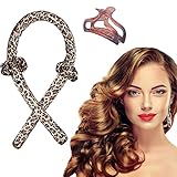 Tik Tok Heatless Hair Curlers For Long Hair,No Heat Silk Curling Wand,Design Your Favorite Curls...