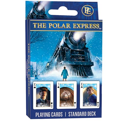 MasterPieces Officially Licensed Polar Express Playing Cards - 54 Card Deck for Adults