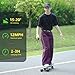 isinwheel V6 Electric Skateboard for Adults Teens, 3 Speed Adjustment, 12 MPH Top Speed, 8 Layers Maple E-Skateboard with Wireless Remote Control, 300W Hub-Motor, 10 Miles Max Range, 264Lbs Max Load