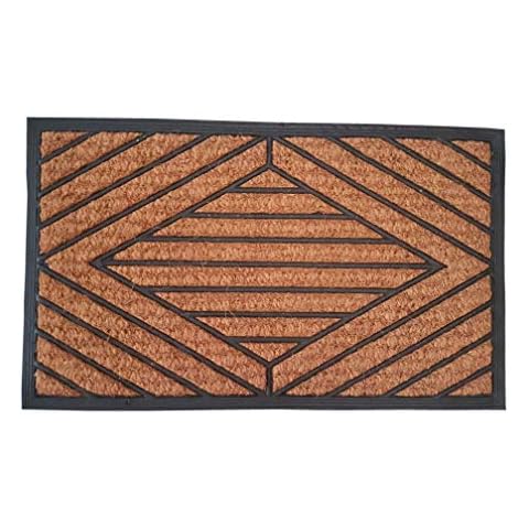 oKu-Tex Doormat, Coconut fibre, Natural, 45 x 75 x 0,8 cm Cover