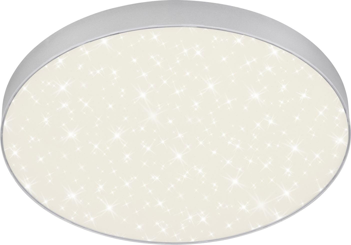 Briloner Flame Star Led Ceiling Lamp, 840, Ø 38.7 Cm Silver