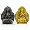 Decorazioni per la casa Rame puro Seduto Loto Guanyin Statua del Buddha a mille mani Bodhisattva antico e classico Marrone Stile tradizionale cinese Oggetti d'antiquariato Regali d #1