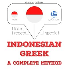 Couverture de Indonesian &ndash; Greek. A complete method