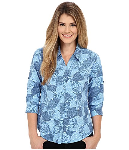 Royal Robbins Women's Expedition Stretch 3/4 Sleeve Print Top