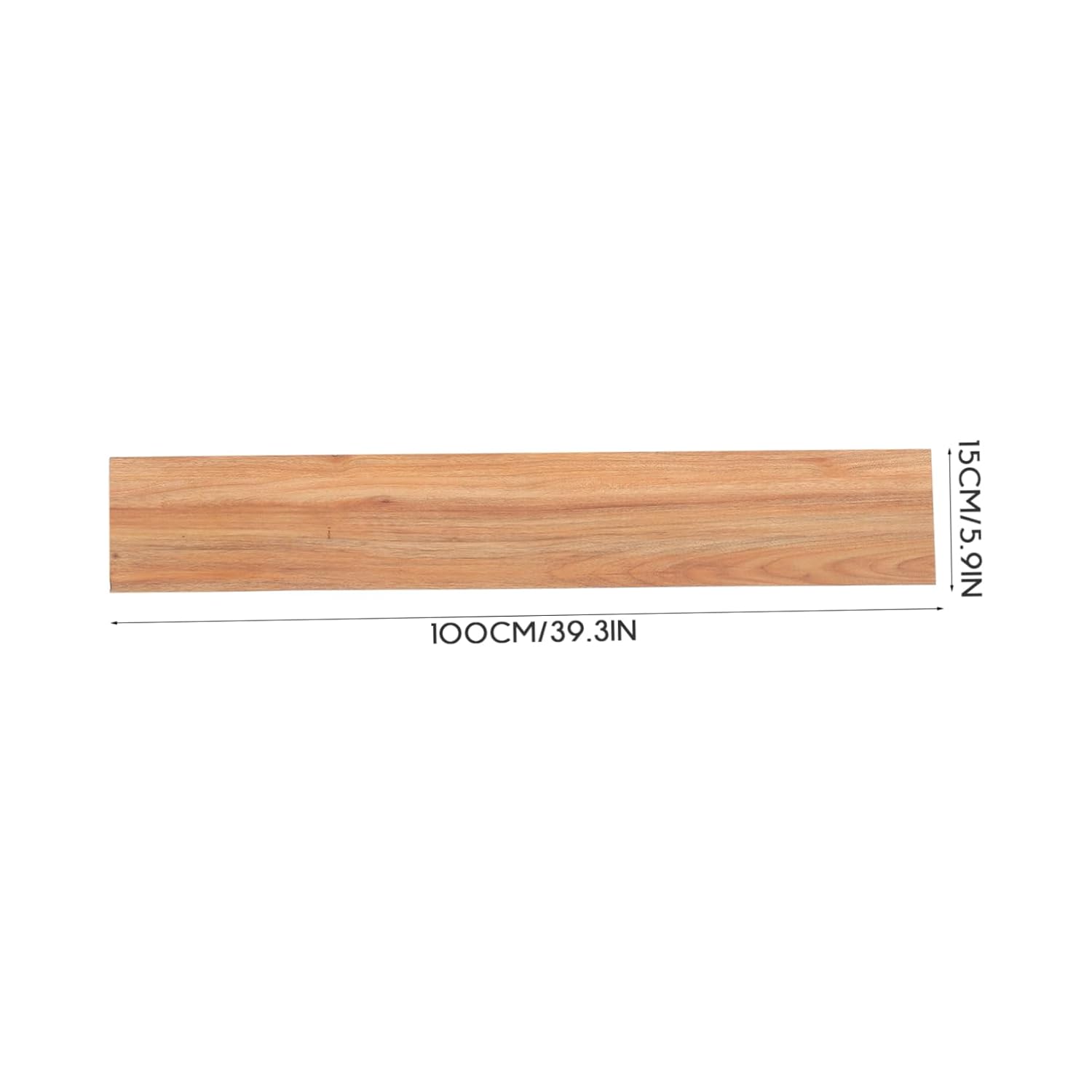 ARTIBETTER 7pcs Vinyl Flooring Planks Peel and Stick PVC Wood Grain Floor Tile Stickers Self-Adhesive Tile Decals for Easy Installation Rustic Design for Home