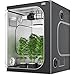 Produktbild VEVOR Growbox 152x152x203cm Growzelt 2000D Oxford-Gewebe und Stahlrahmen Growtent 60kg Pflanzenzucht 178x130cm Türgröße Gewächszelt Pflanzenzelt Growroom Growschrank Gewächshaus
