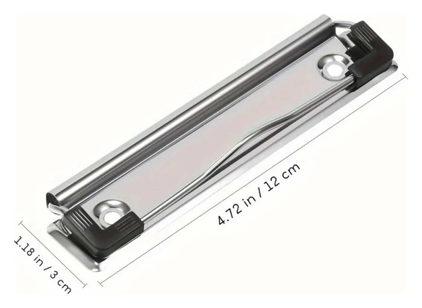 Metalowe zaciski do tablicy na notatki, 10 szt. Teczki na dokumenty