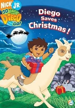 DVD Go Diego Go: Diego Saves Christmas Book