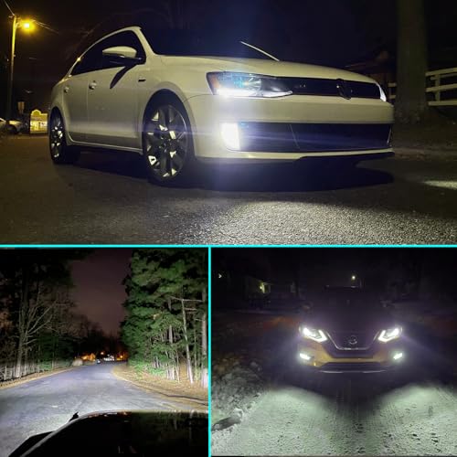 Image of 5202 PS19W LED Fog Light Bulbs 6000K White, 2-Pack
