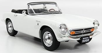 1/18 ホンダS800 ホワイト コンバーチブル ダイキャスト製ミニカー Amazon | FIRST:18 1/18 ホンダ S800 コンバーチブル ホワイト