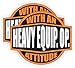 Heavy Equipment Operator With An Attitude Hard Hat Sticker/Helmet Decal Label Lunch Tool Box