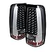 Spyder Auto ALT-ON-CS03-LED-BK Chevy Silverado 1500/2500/3500 and GMC Sierra 1500/2500/3500 Black LED Tail Light