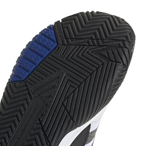 Suela de goma de las zapatillas adidas Ownthegame 3.0, mostrando patrón antideslizante para mayor durabilidad