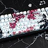 Anime PBT Keycaps White Japanese Custom Side Print Shine Through Keycap, Cherry Profile Key Caps for 61/87/104/108 Cherry Gateron MX Switches Mechanical Keyboard - Image 5