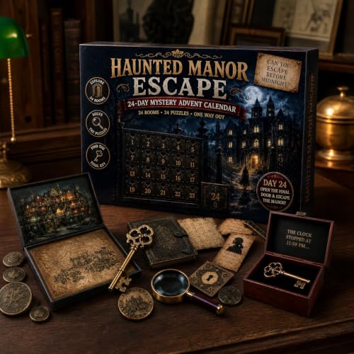 24-Day Christmas Mystery Adventure Advent Calendar Game Countdown Puzzle - image 3