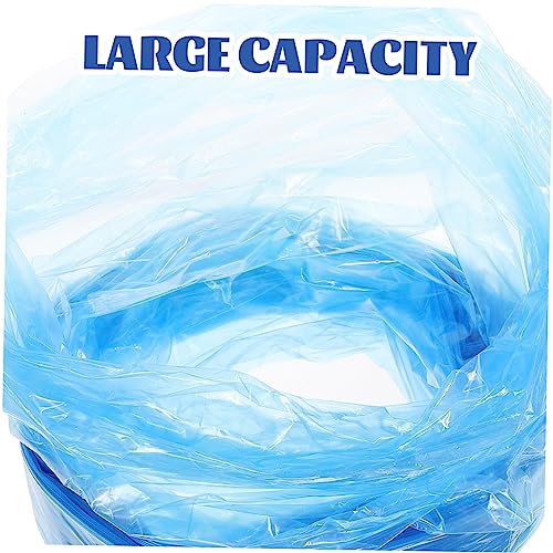 Bolsas de basura desechables Unomor color azul miniatura 6