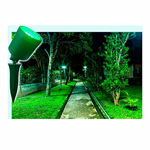 Espeto de Jardim com Fotocélula e LEDs Verdes - DNI 6102