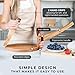 Updated 2.0 - Acacia Wood Tortilla Press Round 10