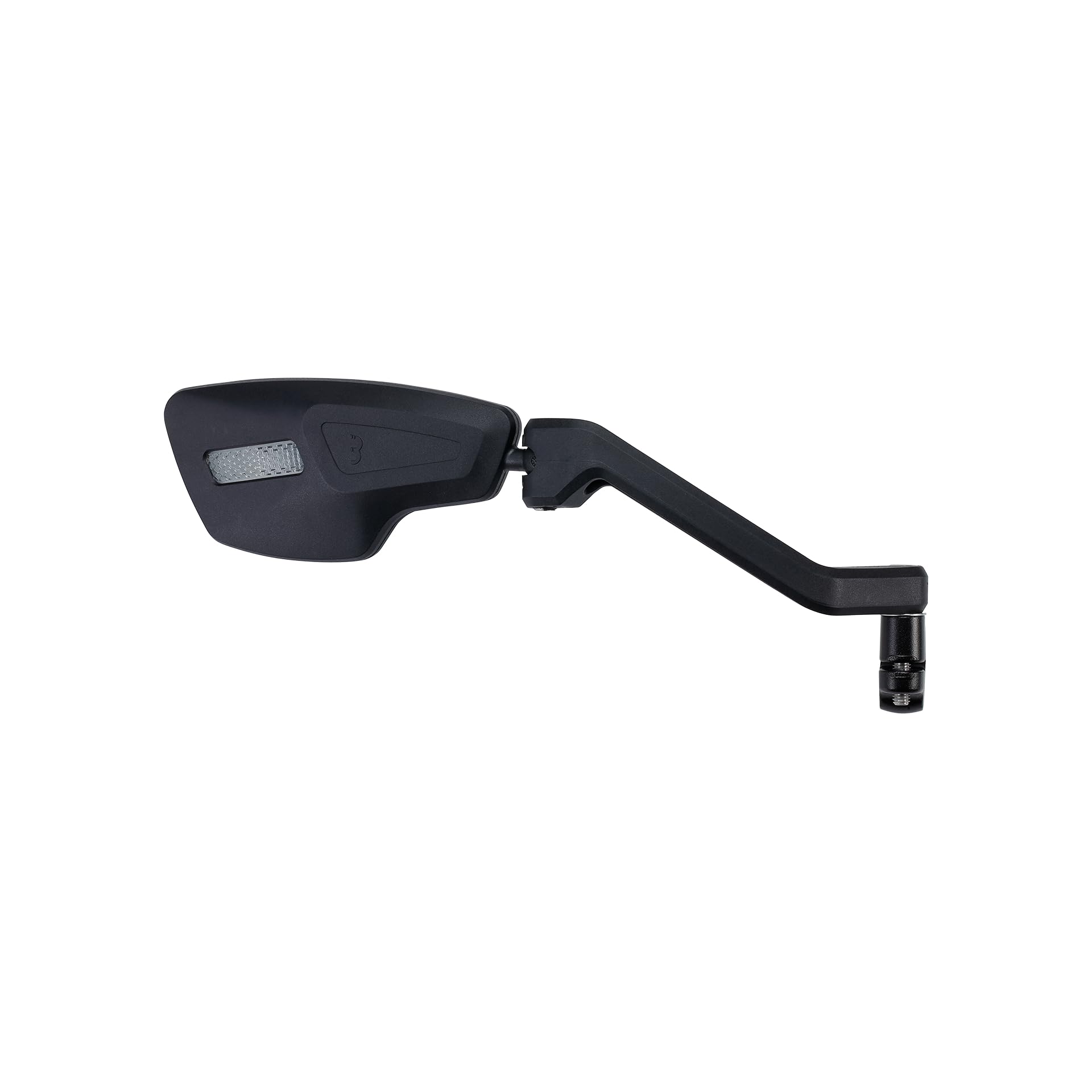 BBB Cycling CityView lusterko rowerowe do roweru elektrycznego prawa strona – pasuje do kierownicy Ø 19-26 mm – powłoka antyodblaskowa – lusterko wsteczne do roweru – czarne – BBM-05 – prawe