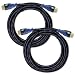 Aurum Ultra Series - High Speed HDMI Cable with Ethernet 2 Pack 10 Ft - Supports 3D & Audio Return Channel [Latest Version] - 10 Feet