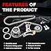 Autodevil Timing Chain Kit 4.3L Fit for Sierra Silverado 1500 2014-2021 for Express 2500 3500 18–21 for Savana 2500 3500 20-21 Car Engine Time Replacement Parts 12632728​ 12586482​ ​​12646386