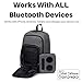 Super Real Business Bluetooth Speaker Backpack with 20-Watt Speakers & Subwoofer for Parties/Festivals/Beach. Rechargeable, Works with iPhone & Android (Gray)